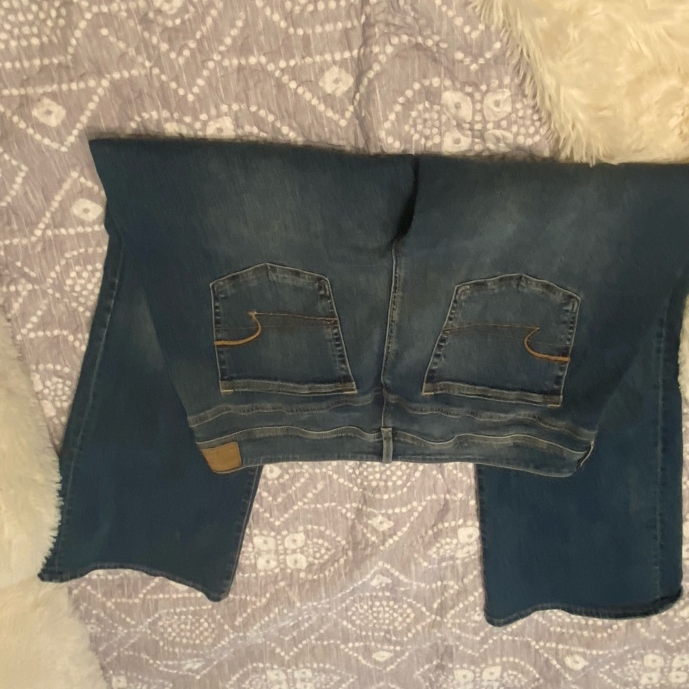 American Eagle Kickboot Denim